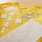 12 Pack: Iron-On White Flocked Athletic Letters by Imagin8™